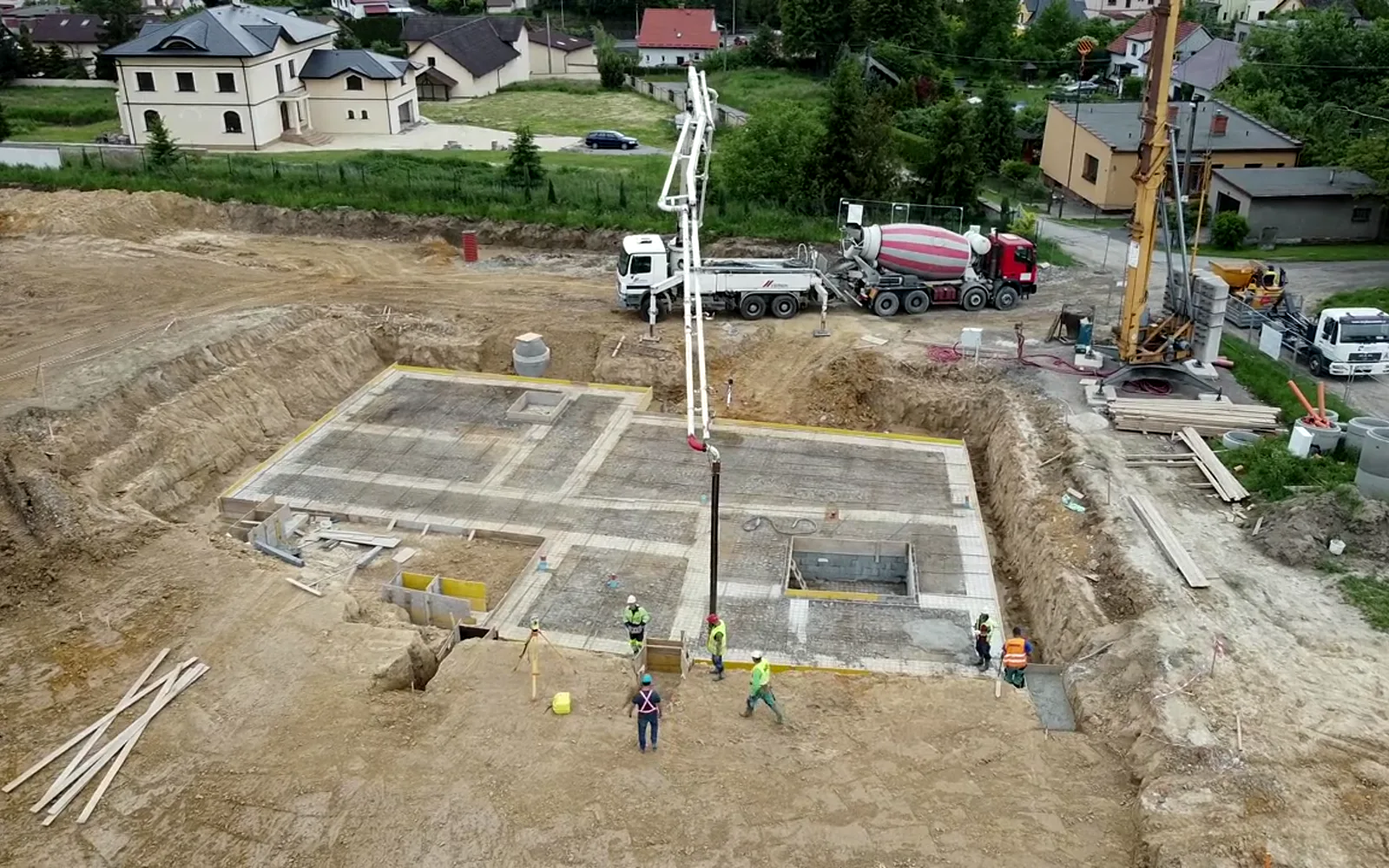 Active construction and field operations